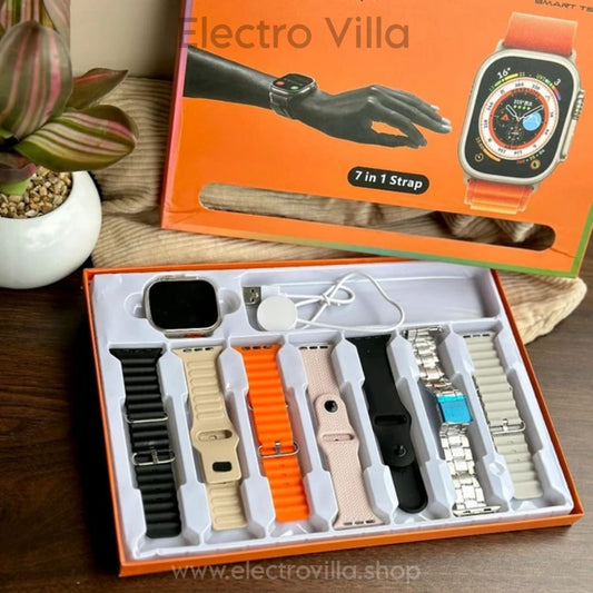 7 in 1 Strap Ultra 49MM Smartwatch Set